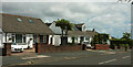 SX8862 : Houses on Preston Down Road by Derek Harper