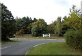 The junction of Pannal Road and John Metcalf Way (A658), Follifoot