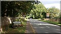 Pannal Road entering Follifoot