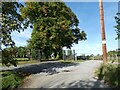 Access road to the farm at Ty