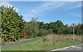 Cycle path along by A473 south of Llantwit Fardre