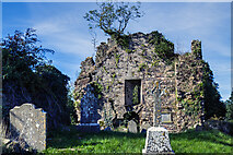 S3417 : Rathgormuck old parish church and graveyard by Mike Searle