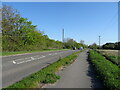 Cycle path beside the A3057, Stonymarsh