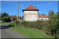 Langley: church, outbuildings and The Hall