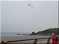 Looking out over Broad Haven beach