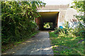 Pathway under the A27 road