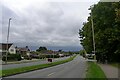 Leicester Road (A6) leaving Oadby for the city of Leicester