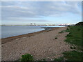 Shingle beach, Weston