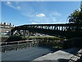 River Walk footbridge over Taff, Merthyr Tydfil