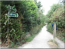 SE3733 : Bridleway off Barrowby Lane by Stephen Craven