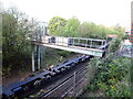 Gantry over railway, Southampton