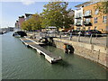 Landing stage, Portishead Marina