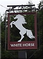 Sign for the White Horse