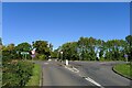 Mareham Lane crossing the A52