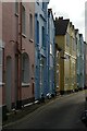 Coloured houses on King Street, Aldeburgh