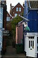 Looking across High Street up West Lane, Aldeburgh