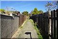 Path off Hillside Road, Westhill