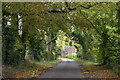 Lane entering Littleworth