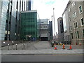 Entrance to Cardiff Empire Telephone Exchange