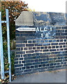 Signs, bridge parapet, Highbridge Road, Wylde Green