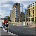 Cambridge: the corner of Station Place and Station Road