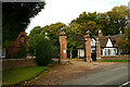 Lodges at entrance to Stagenhoe, St Paul