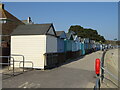 Beach huts