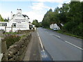 Road (A84) at the Golden Larches Coffee Shop