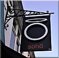 Sign for the Soho on Church Street