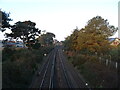 Railway towards Bournemouth