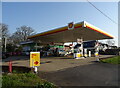 Service station on Wimborne Road West