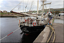 NX1898 : "La Malouine" in Girvan Harbour by Billy McCrorie