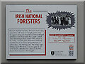 H4472 : Information board, The Irish National Foresters, Omagh by Kenneth  Allen