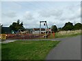 Playground by Taff Trail in Rhydfelin