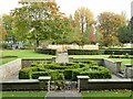 Knot garden in Congleton park