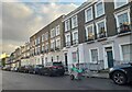 Terrace of houses on Arlington Road, Camden Town