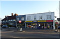 Post Office and shops on Castle Lane West