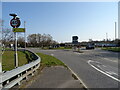 Roundabout on the A351