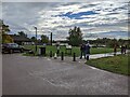 Parking, and coffee shop at Priory Country Park