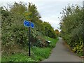 Greenway between Shrewsbury town centre and Ditherington