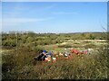 Storage area near sewage works