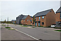 Houses on Bellevue Farm Road, Woodgate, Pease Pottage