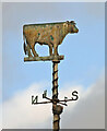 A weather vane at St Boswells Mart