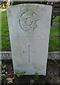 St Michael, Lyneham: CWGC grave (1)