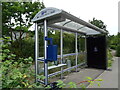 Bus stop and shelter on Manvers Way