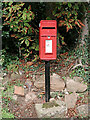 Rural post box at Higford in Shropshire