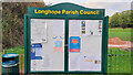 Longhope Parish Council notice board