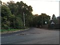 Junction of the A49 and Coach Road