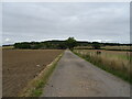 Track (footpath) towards Stotfold Farm