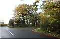 Sywell Road at the junction of Moonshine Gap